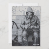 Gloucester-visser die zijn netten platte Kaarten a (Voorkant)