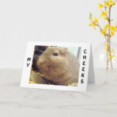GLOUTING GERBIL IS NU JONGER DAN JE VERJAARDAG KAART (Gele Bloem)