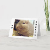 GLOUTING GERBIL IS NU JONGER DAN JE VERJAARDAG KAART (Voorkant)