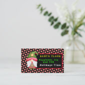 Glove gnome Customize Color and Text Visitekaartje (Staand voorkant)