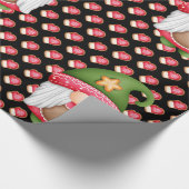 Glove gnome Customize Color Cadeaupapier (Hoek)