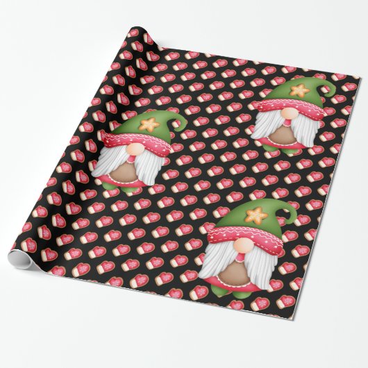Glove gnome Customize Color Cadeaupapier (Uitgerold)