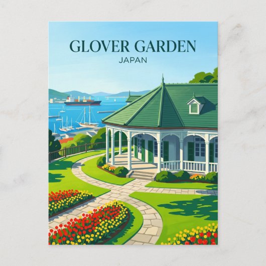 Glover Garden Japan Briefkaart (Voorkant)