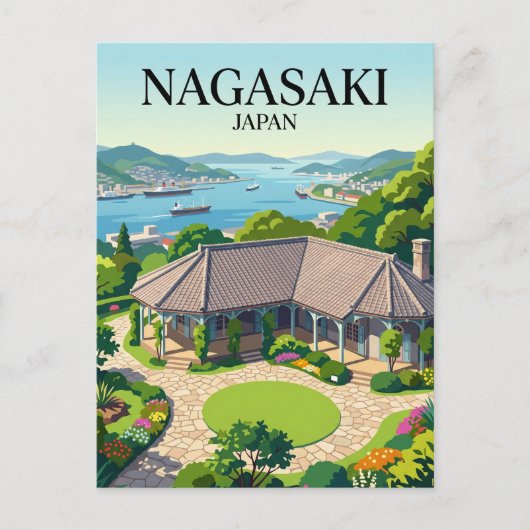 Glover Garden Japan Briefkaart (Voorkant)