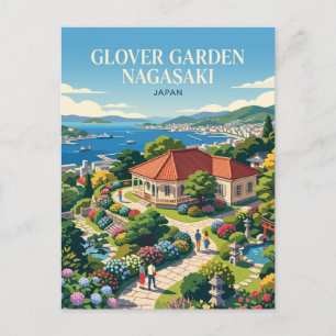 Glover Garden Nagasaki Japan Briefkaart