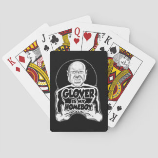 GLOVER is m'n huiskaart. Speelkaarten