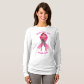 Gloves On, Game On! Breast Cancer Awareness T-shirt (Voorkant volledig)