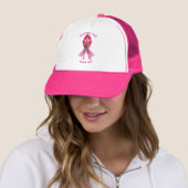 Gloves On, Game On! Breast Cancer Awareness Trucker Pet (In situ)