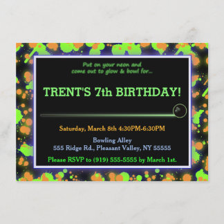 Glow Bowl Splatter Kaart