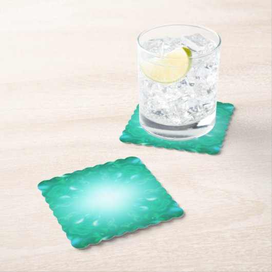 Glow Bubbles Kartonnen Onderzetters (Insitu)