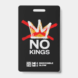 GLOW DEMOCRACY INFO KAART BADGE