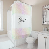 Glow douchergordijn douchegordijn (In situ)