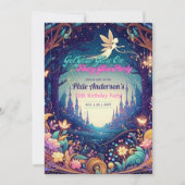 Glow Fairy Feest Thema Sprookje Betoverd Bos Kaart (Voorkant)