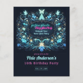 Glow Fairy Feest Thema - Sprookje Na Donker (Voorkant)