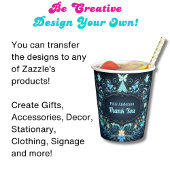 Glow Fairy Feest Thema - Sprookje Na Donker Cadeaupapier