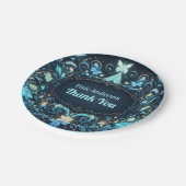 Glow Fairy Feest Thema - Sprookje Na Donker Papieren Bordje (Gekanteld)