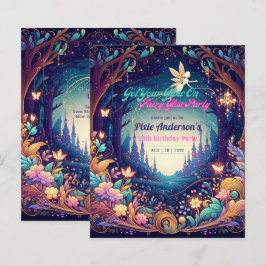 Glow Fairy Party Thema Sprookje Enchanted Forest