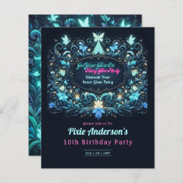 Glow Fairy Party Thema - Sprookje Na Donker