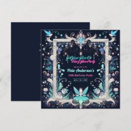 Glow Fairy Party Thema - Sprookje Na Donker Kaart