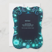 Glow Fairy Party Thema - Sprookje Na Donker Kaart (Achterkant)