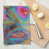 Glow Garden keukenhanddoek (Quarter Fold)