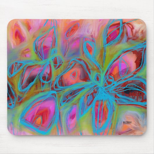 Glow Garden Mousepad Muismat (Voorkant)