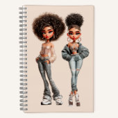 Glow Getter Duo Spiral Notebook Notitieboek (Voorkant)