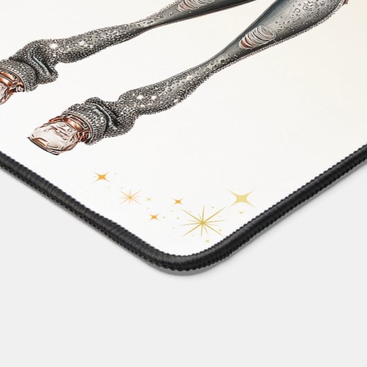 Glow Getter Mousepad | Confident Glam Desk Mat (Hoek)