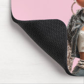 Glow Getter Mousepad | Sparkle Denim Glam Muismat (Hoek)