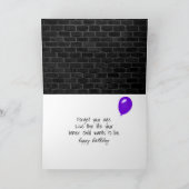 Glow Girl-logo op Brick Wall Kaart (Binnen)