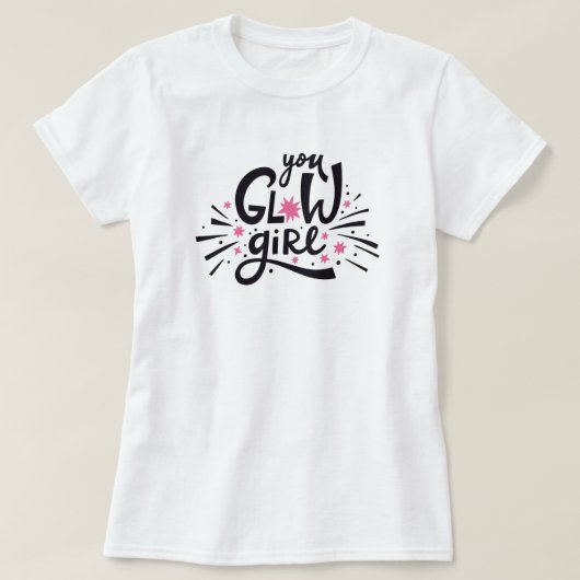 Glow Girl T-Shirt (Design voorkant)