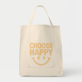Glow in Happiness - Kies voor Happy Tote Bag