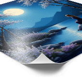 Glow-In-The-Dark Acrylic Paintings! 🎨🌟  Foto Afdruk (Hoek)