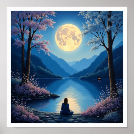 Glow-in-the-dark acrylschilderijen! 🎨🌟 poster (Voorkant)