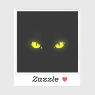 Glow-in-the-Dark Cat Eyes beroemd gemaakt door Spo Sticker
