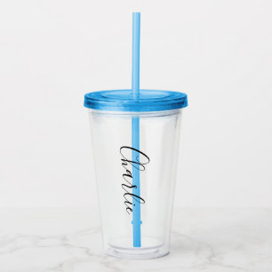 Glow in the Dark-feestartikelen Gepersonaliseerd m Acryl Drinkbeker