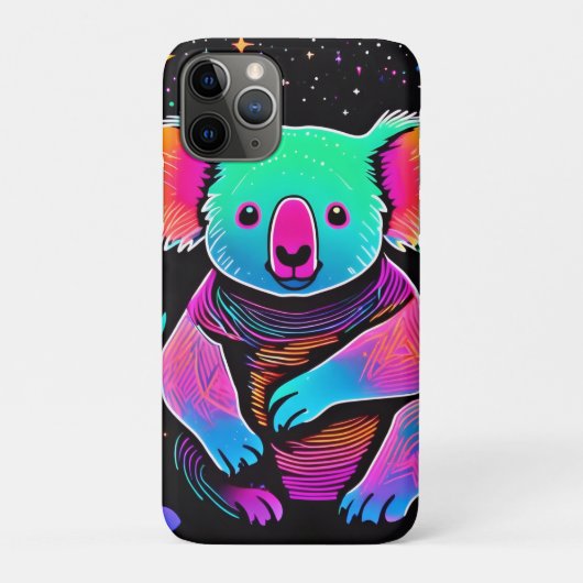 Glow in the Dark Koala Case-Mate iPhone Case (Achterkant)