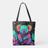 Glow in the Dark Koala Tote Bag (Achterkant)