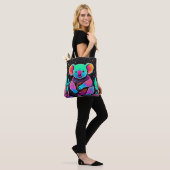Glow in the Dark Koala Tote Bag (Op model)