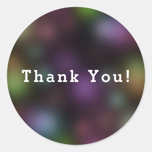 Glow in the Dark Neon Lights Leuk Verjaardagsfeest Ronde Sticker (Voorkant)