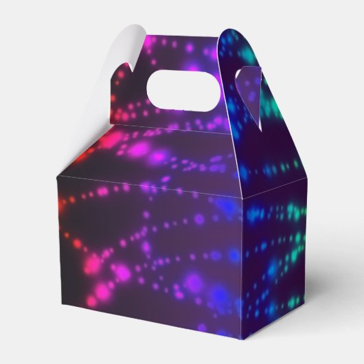 Glow in the Dark Neon Lights Party Favor Boxen Bedankdoosjes (Achterkant)
