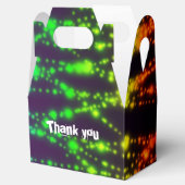 Glow-in-the-dark neonlichten feestfavorietdozen bedankdoosjes (Geopend)