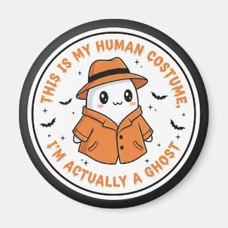 Glow-in-the-Dark Skeleton Costume Sticker Magneet