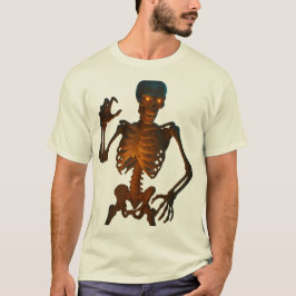 Glow-in-the-Dark Skeleton T-Shirt – Spooky Hallowe