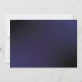 Glow In The Dark Verjaardag Paint Dance Party Foto Kaart (Achterkant)