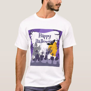 Glow-in-the-Donk Huis Halloween T-shirt