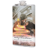 Glow Kerstboom Star Foto Glitter Heupfles (Links)