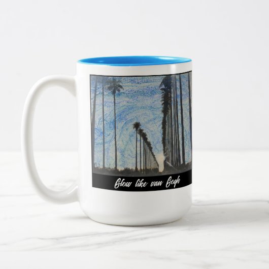 Glow Like van Gogh Mok (Links)
