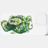 Glow Medusa Head iPhone 13 Pro Max Hoesjes (Achterkant (horizontaal))