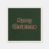Glow Merry Christmas Servetten (Voorkant)
